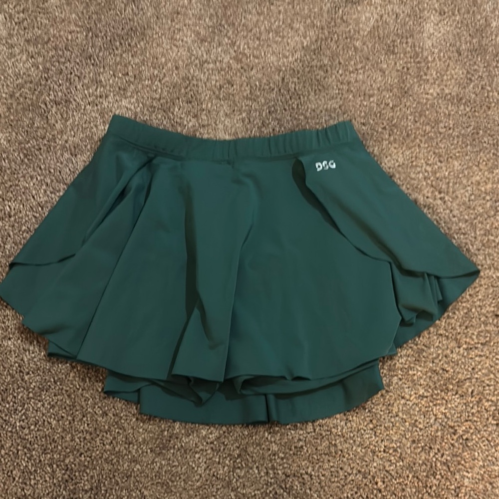 DSG Green Athletic Mini Skater Skirt